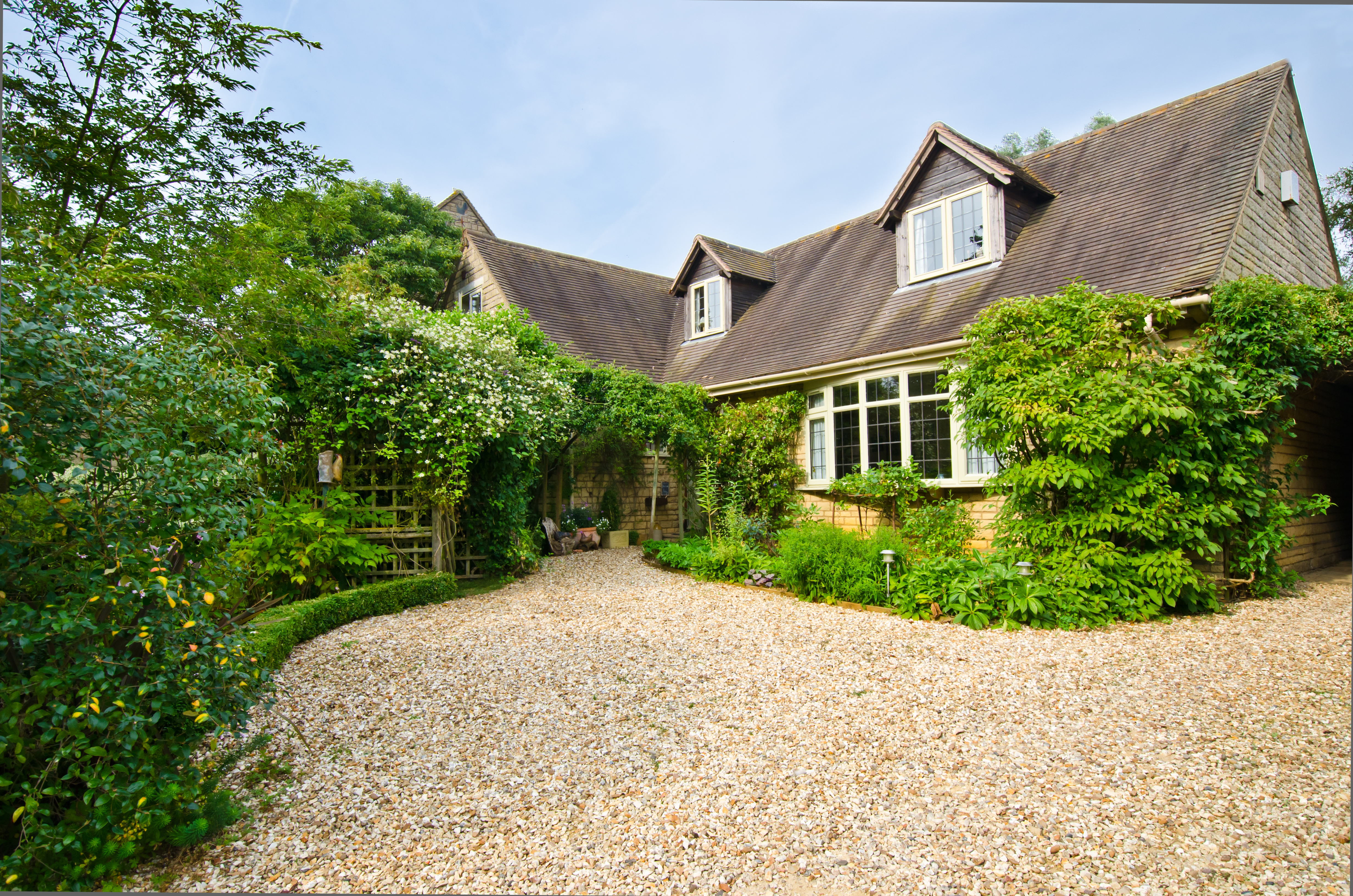 english village house
